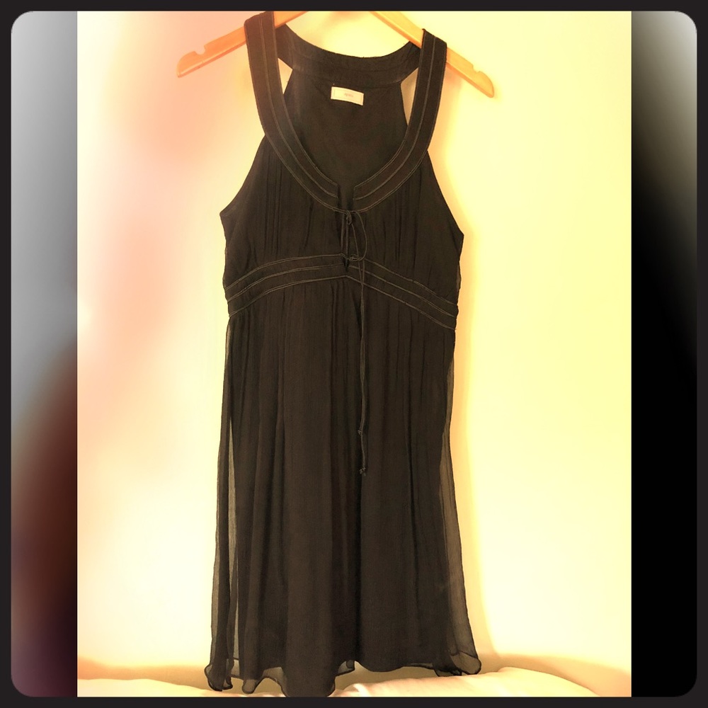 Grecian Style Chiffon Cocktail Dress